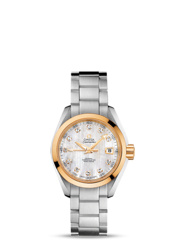Omega Seamaster Aqua Terra 150M Co-Axial 30 Stainless Steel / Yellow Gold / MOP / Bracelet
